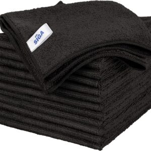 MR.SIGA Lot de 12 Chiffons de Nettoyage Microfibre